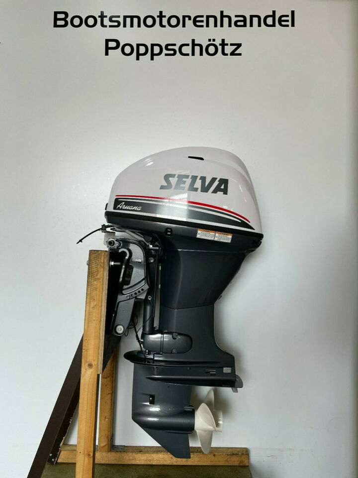 Selva/Yamaha 15/40 PS gedrosselt auf 15PS Langschaft Powertrim Neu